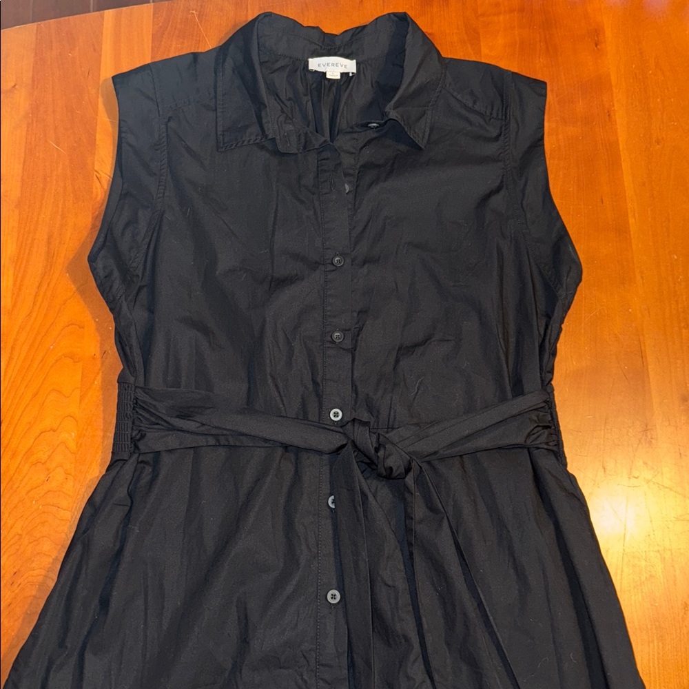 Evereve Perry Tie-waist Shirt Dress - Picture 3 of 6